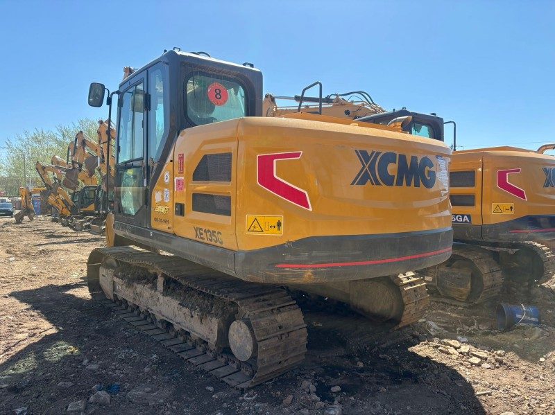 Used XCMG XE135G Crawler Excavator (2024, 1000 Hours) - Stock No. 02548
